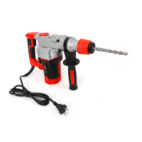 Heavy-Duty Air Hammer – 2200W Electric Drill with 6 Replaceable Drill Bits for Drilling, Slotting, and Crushing Tasks