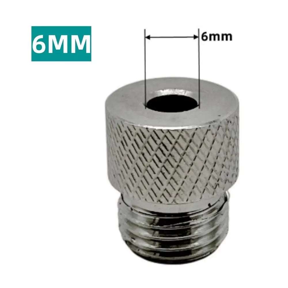 

8Pcs/Set Carpentry Tool Drill Sleeve For Woodworking Stainless Steel Bushing Dowelling Jig 3/4/5/6/7/8/9/10mm M14x1.5