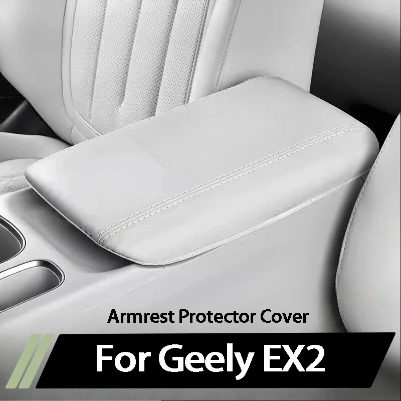 For Geely E2 EX2 Proton eMAS 5 Geome Star Wish 2024 2025 2026 Armrest Box Cover Protector Mat Car Interior Accessories