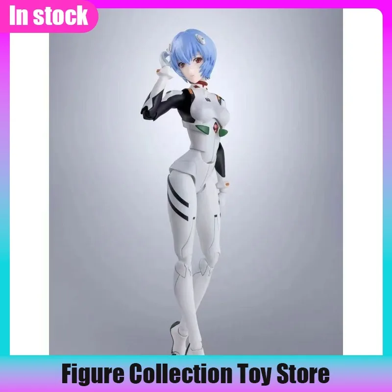 

Коллекционная фигурка Bandai SHF Аянами Рей из Neon Genesis Evangelion (EVA), новая версия по фильму, в наличии, модель для декора