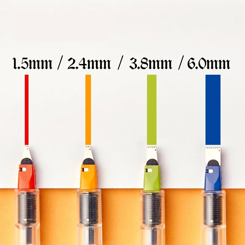 Original PILOT Parallel Art Pen 1,5 3,8 6,0 mm Kalligraphie-Stift für Gothic-, Arabische und Spezialschriften (Zeichenwerkzeug mit breitem Rand). – Detail 2