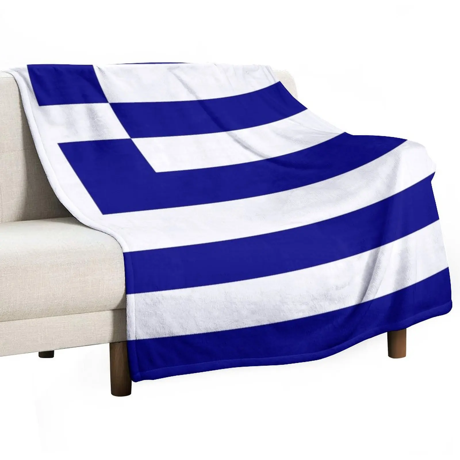 Greece flag Throw Blanket christmas gifts Fashion Sofas Retros Comforter Beautifuls for winter Blankets