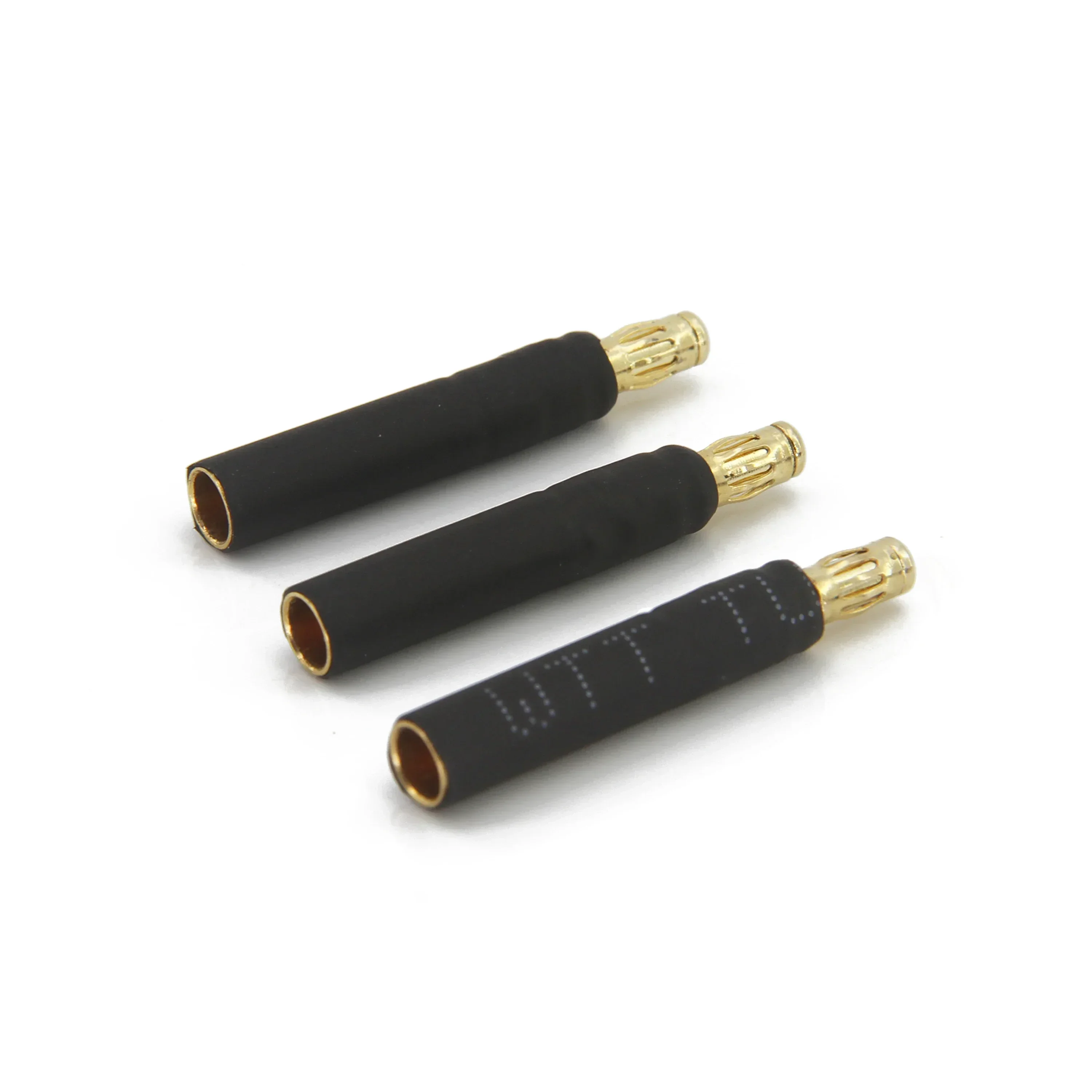3pcs/lot 3.5mm Bullet Connector to 4mm Bullet Connector Banana Plug Solderless Side Stackable Adapter for RC Car Boat ESC Motor