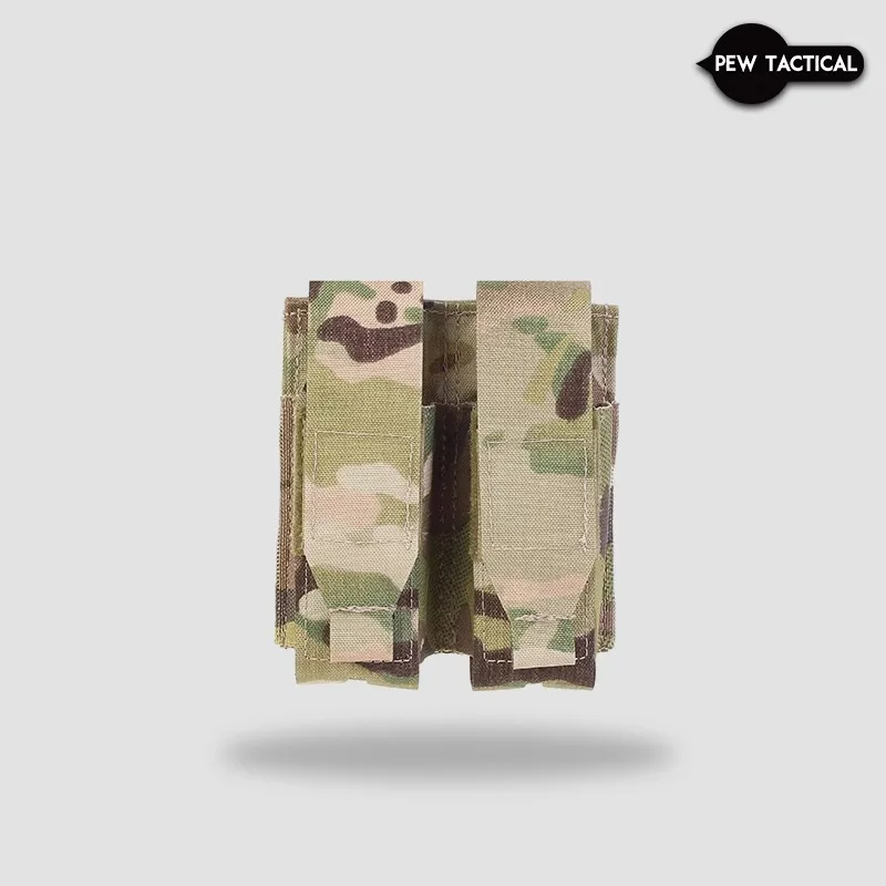 

PEW TACTICAL Flash Bang Double pouch MOLLE Flip Cover WD40 40ml Utility Pouch