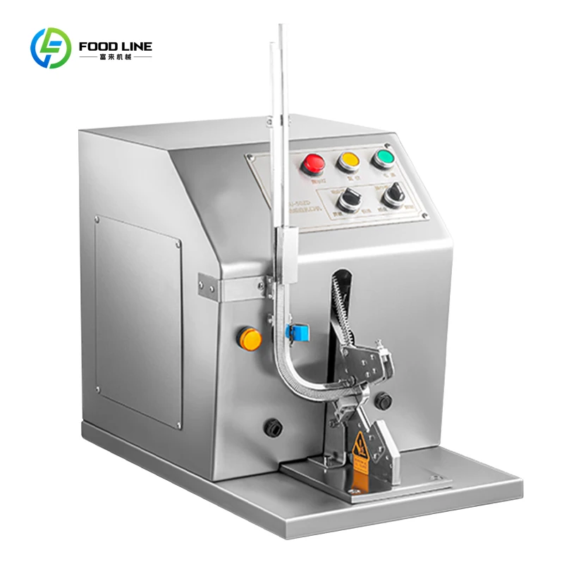 

Commercial Automatic Pedal Induction Sealing Sausage Clip Machine