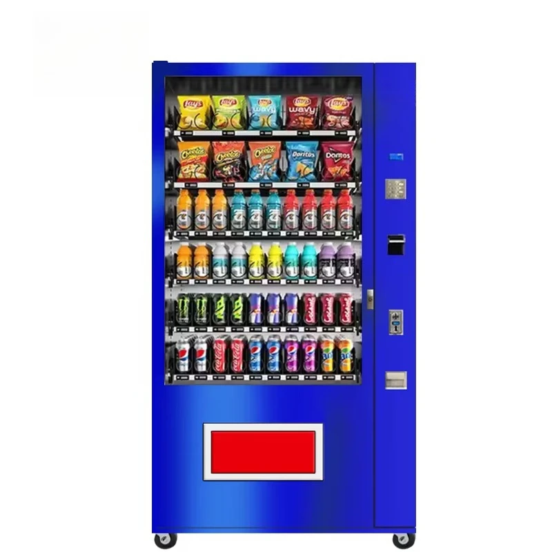 Commercial Beverage Snack Vending Machine Smart Retail Solution Touch Screen Equipment