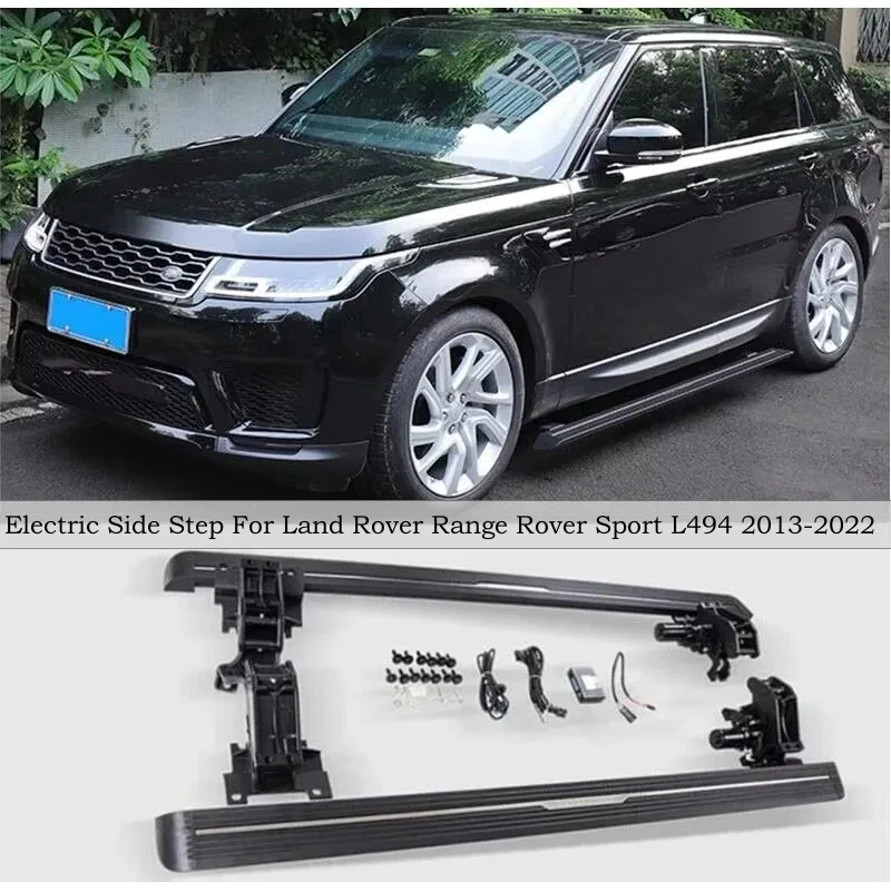 For Land Rover Range Rover Sport L494 2013-2022 Electric Automatic Running Telescoping Board Side Step Motor Switch Aluminum