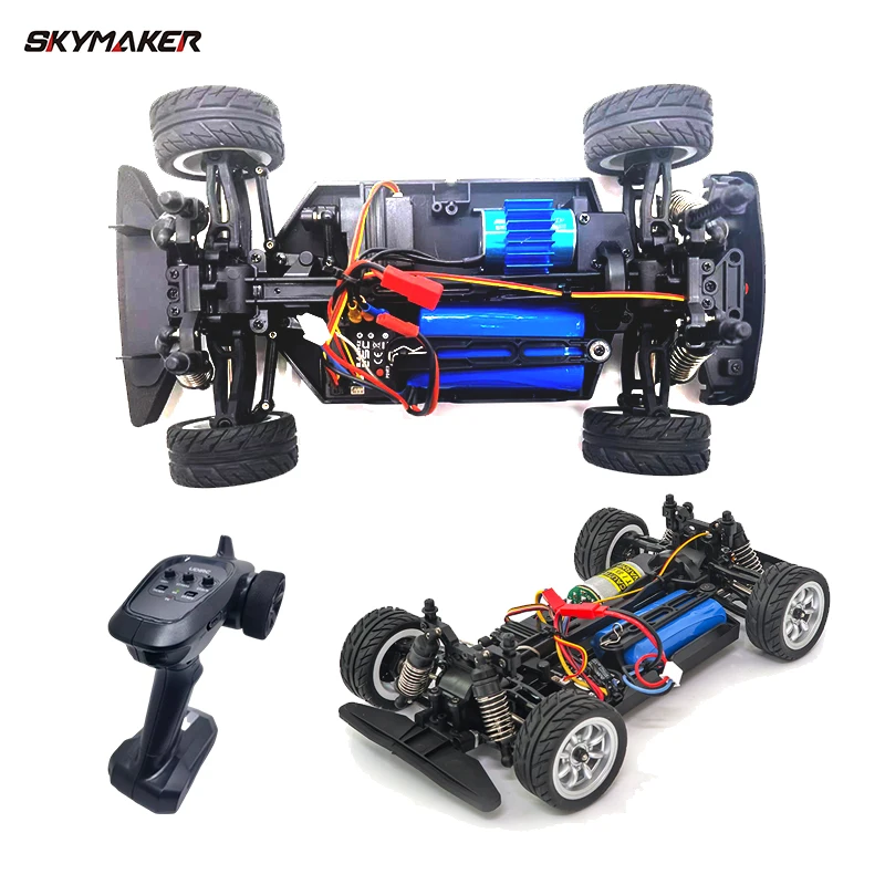 UDIRC UD 1603 1604 Pro RC samochód 2.4G 1/16 50 km/H szybki bezszczotkowy 4WD samochód do driftu LED Light RTR pilot pojazdy zabawkowe prezent