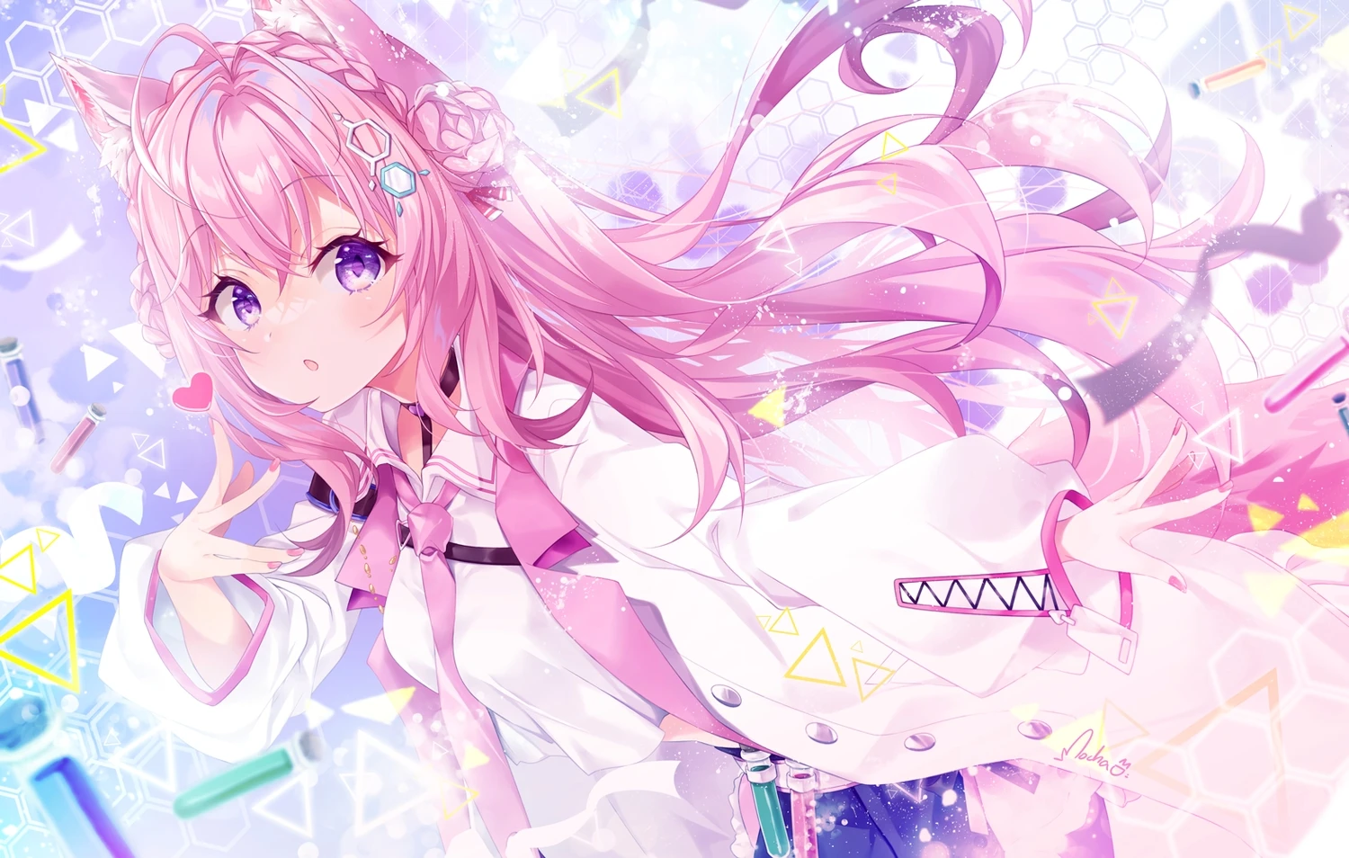 Hololive Vtuber DIY Theme OSU Tablet Cover Sheet Protective Film For Wacom CTL-471/472/480 Digital Graphic Drawing Tablet Pad