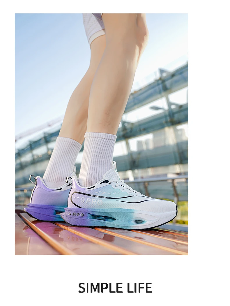 Herren-Sportschuhe, Laufschuhe mit Carbonplatte, Marathon-Sneaker für Herren, Rennschuhe, stoßdämpfende Turnschuhe für Damen – Detail 12