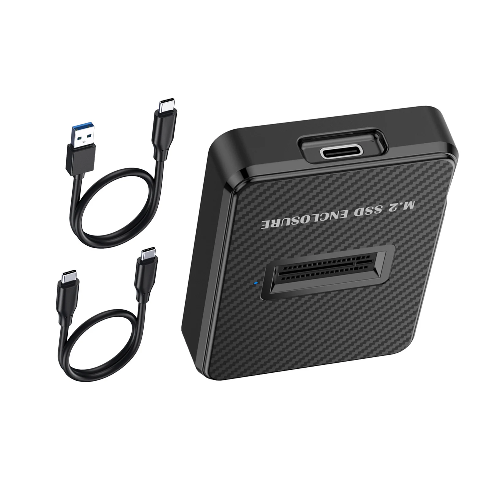 

Адаптер M.2 на USB-C, устройство для чтения SSD-накопителей NVMe SATA, высокая скорость 10 Гбит/с, для 2230/2242/2260/2280, без драйверов для Windows, macOS, Linux, Android