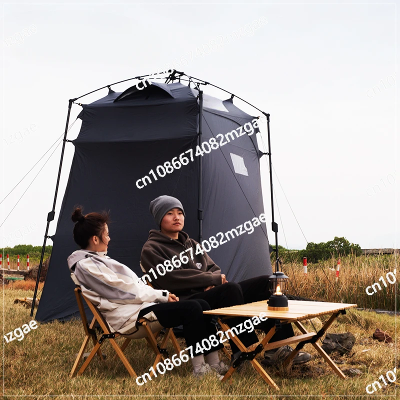 Field Bathing Tent Automatic Quick Open Outdoor Portable Camping Thickened Bath Changing Clothes Mobile Toilet Changing Clothes