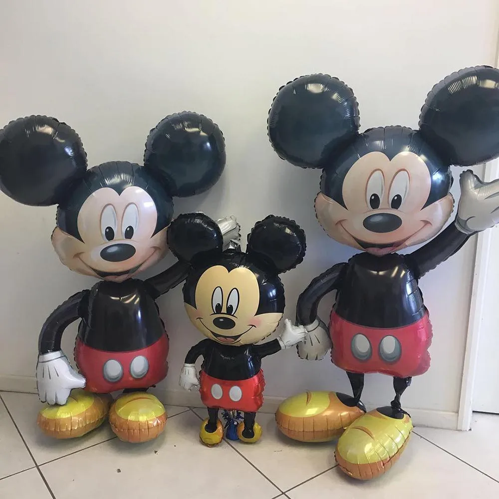 

Disney Mickey Mouse Foil Balloons Cartoon Minnie Balloons 1st Birthday Party Decoration Kids Baby Shower Children Classic Toy