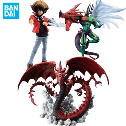 Disponibile BANDAI Yu-Gi-Oh! Elementale HERO Flame Wingman Jaden Yuki Anime Action Figure Toy Gift Model Hobby da collezione