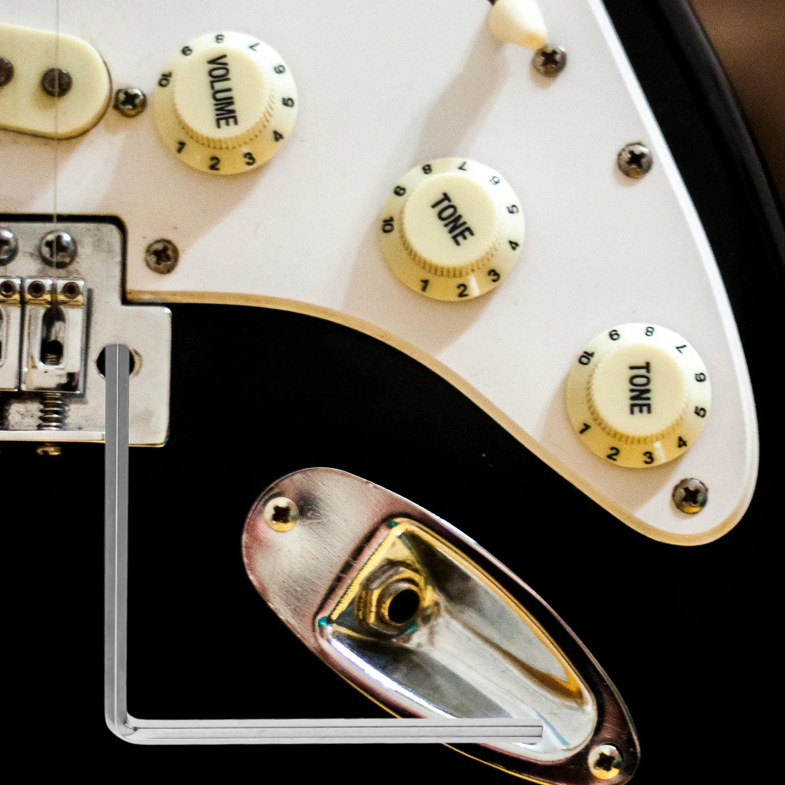 

2Pcs Guitar Truss Rod Wrench Metal Hex Tool for Acoustic Neck Adjustment Portable Repair Instrument Truss Rods Wrench for Guitar