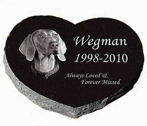 ization Natural Stone Granite Pet Memorial
