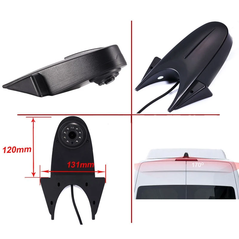 

Simple Car Reverse Rear View Camera 8 LED Waterproof Backup Camera For Mercedes Benz Viano Sprinter Vito Infrared Vehicle