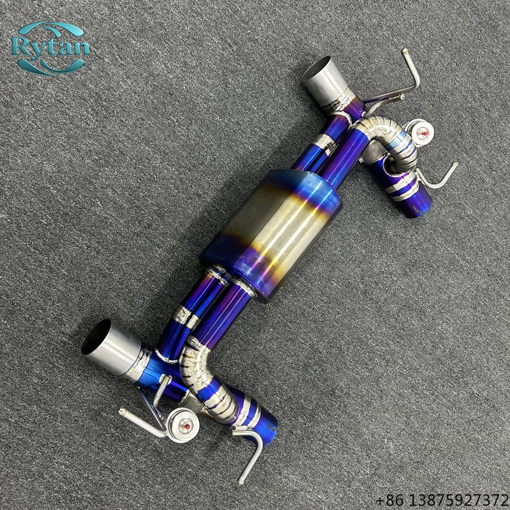 

Rytan Performance Valvetronic Pipe Valved Titanium Alloy Exhaust System Catback and Downpipe for Ferrarri 488