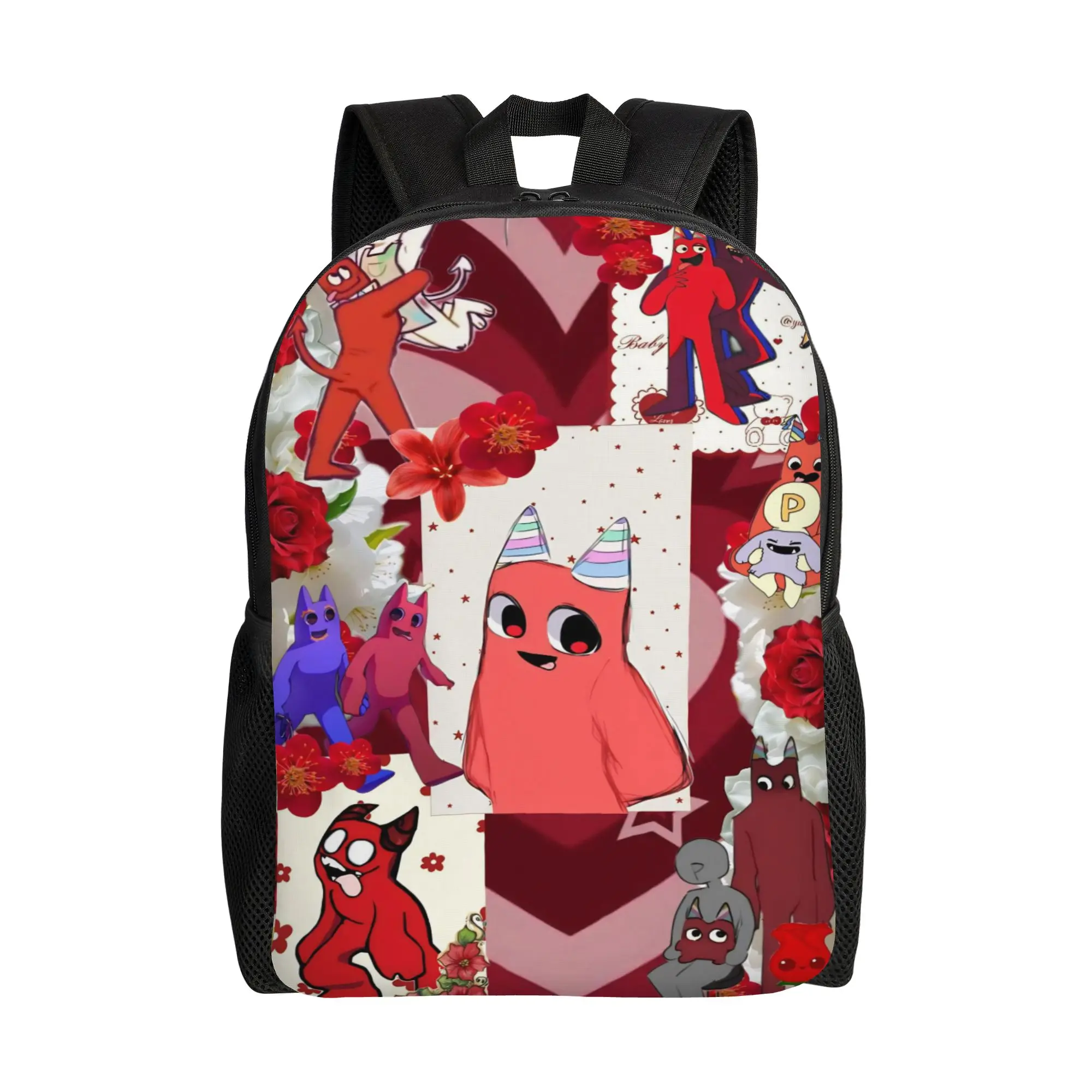 Gartens Banbans Horror Game Fashion Backpack Student Business Horror Game Daypack for Men Women Laptop Computer Shoulder Bag