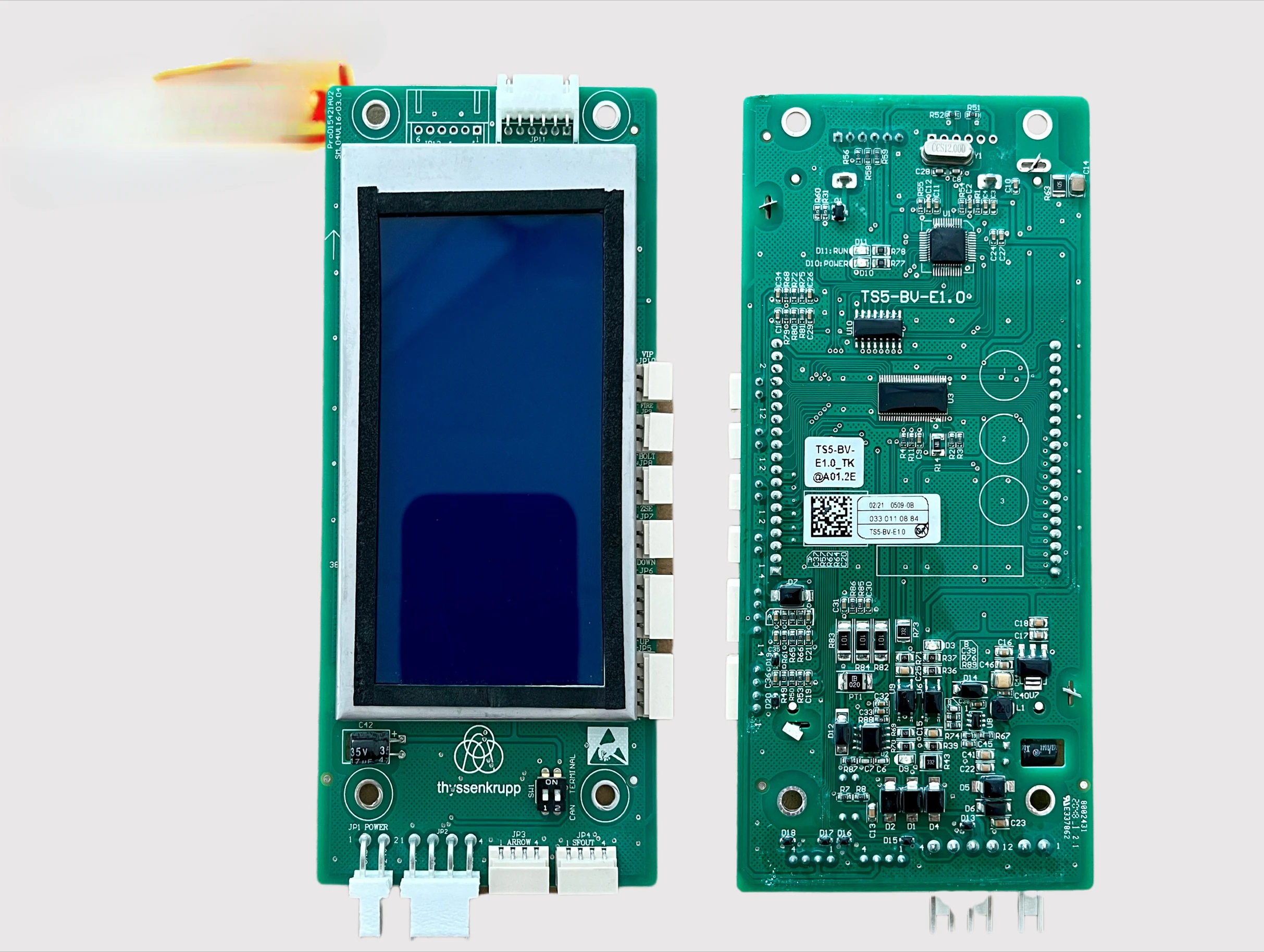 Outbound call LCD panel TS5-BV-E1.0 external call board MC2-B