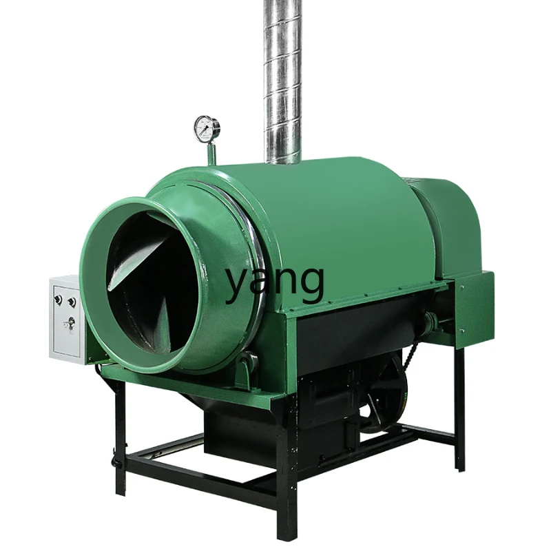 Yjq Tea Water-Removing Machine Drum Type Household Automatic Tea Frying Machine Tea Frying Machine