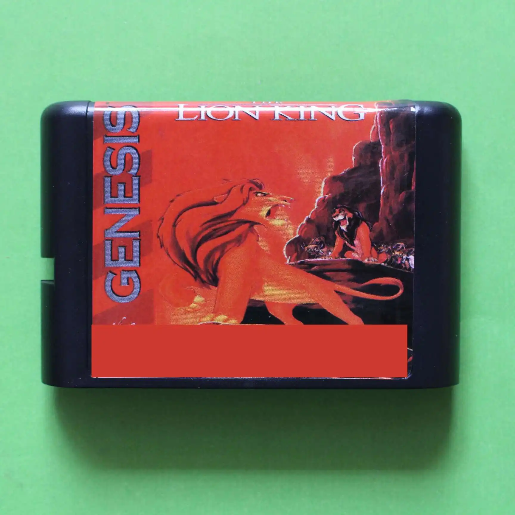 Cartão de jogo MD de 16 bits grátis da região do Rei Leão para Sega Mega Drive para Genesis