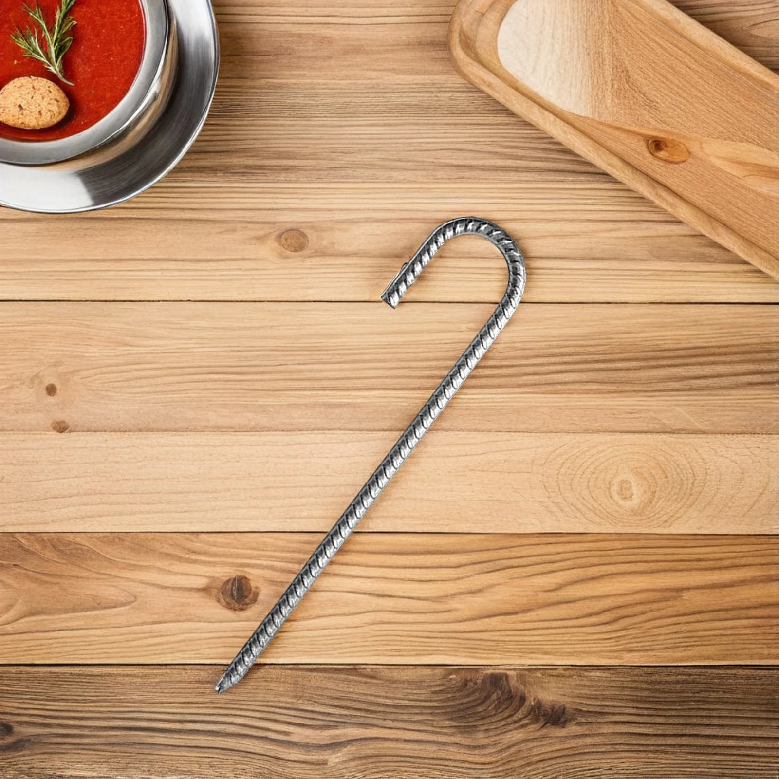 Verhindern Sie das Umdrehen beim Einsatz. Trampolinpfahl. Robuste Zelt-Bodennägel für Zäune. Schaukelsätze. Trampolinpfahl