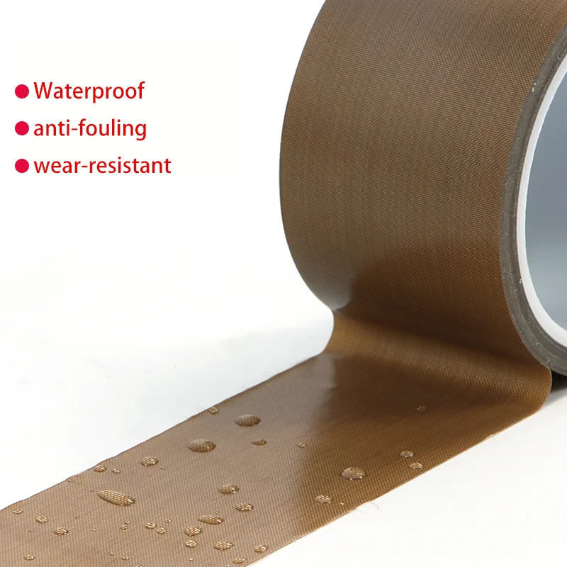 High Temperature Resistant PTFE Tape 300 Degree Adhesive Insulation Sealing Cloth for Heat Sensitive Machines