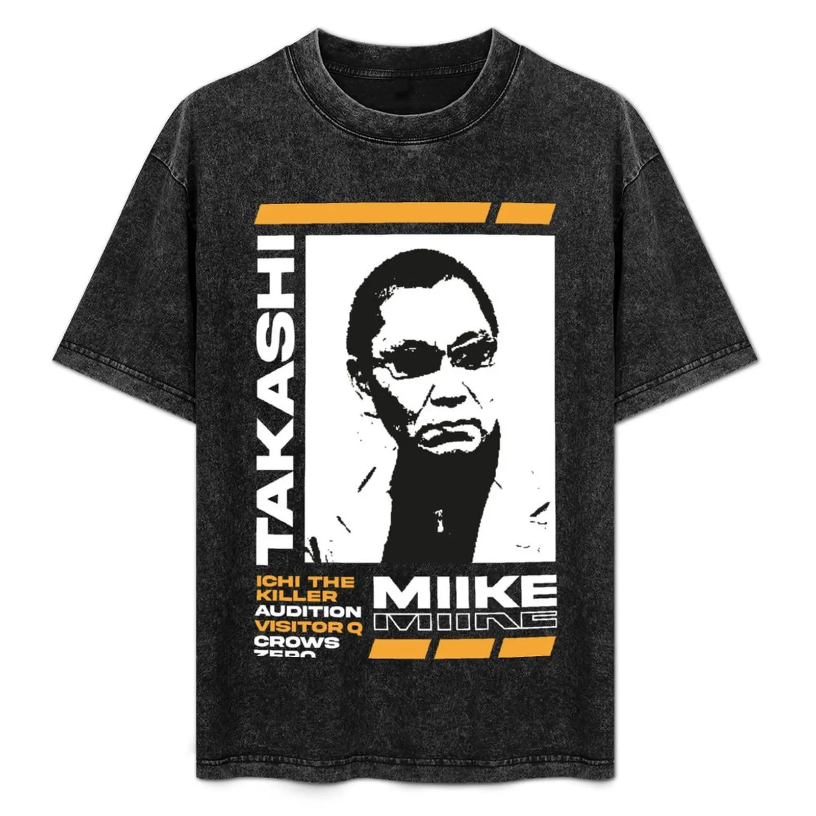 takashi miike T-Shirt Funny t-shirt plus size clothes customs men tshirt