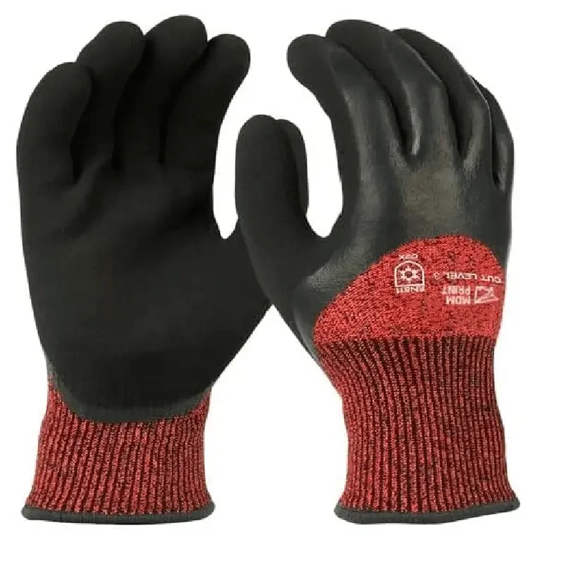 

Cut-Resistant Insulated Gloves, A3 Cut Level, 15 ga