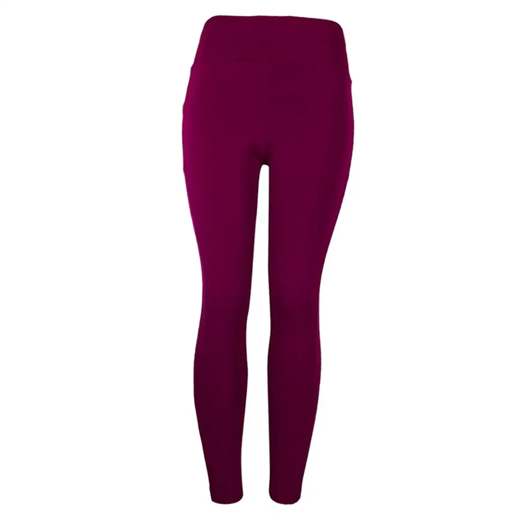 Women's Compression Elastic Yoga Pants Workout Leggings Running Exercise Athletic sports fitness Tights Trousers