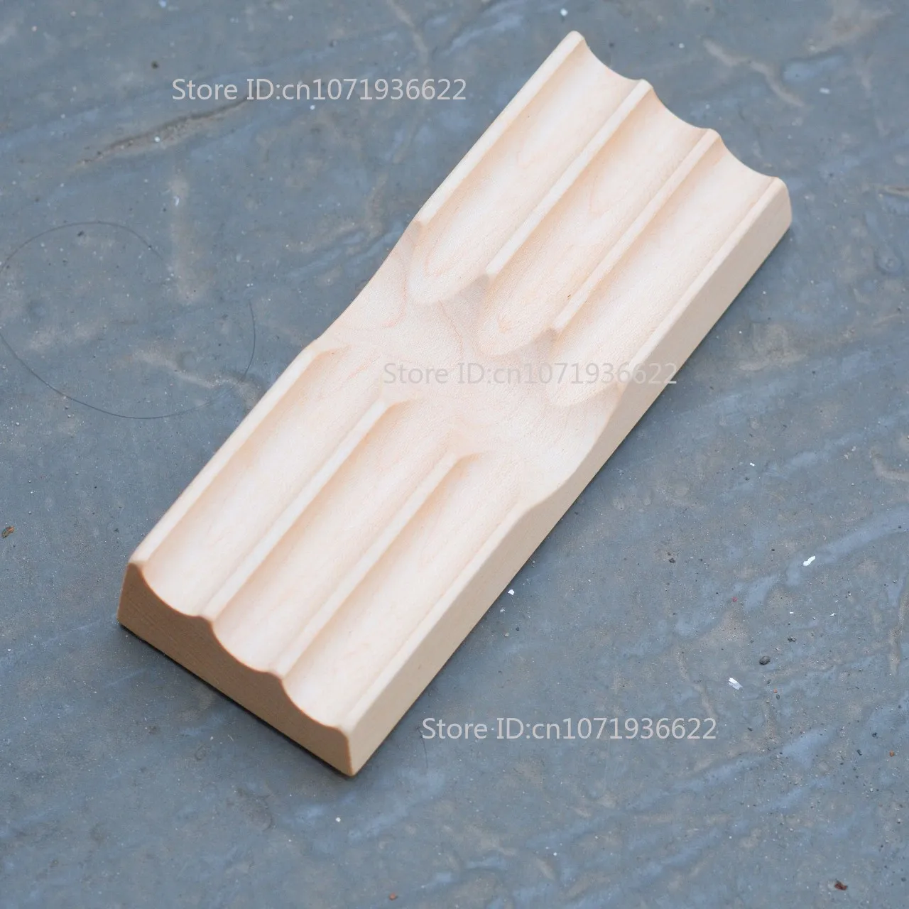 

Two Colors Wood Pen Display Stand Retro Three Channel Solid Mahogany Pen Holder Rest for Fountain Pen Collection and Desk Table