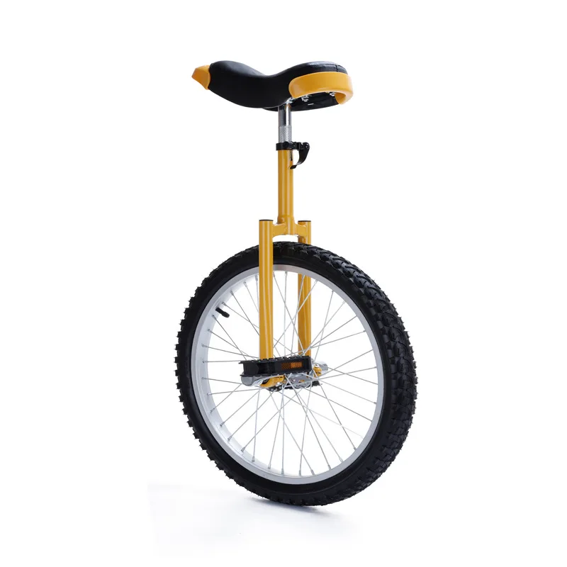 24'' Unicycle Monocycle Men Children Adult Balance Bike Funny Acrobatics Single-Wheel Lock Wheelbarrow