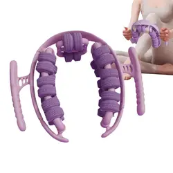 1pcs Newest 28 Wheel Annular Leg Clamp Massager Anti-cellulite Massager Body Slimming Roller Massage For Body Massager Relax