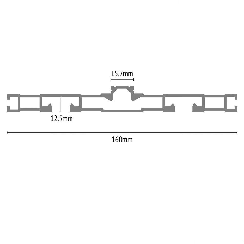 GKTOOLS Wnew 0.6m 0.8m 1.0m 1.2m 1.4m Woodworing  Aluminium Guide Rail T Track for Track Saw  Wood Working Tools and Accessories