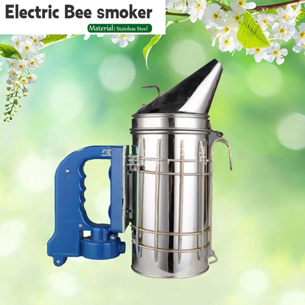 Useful Beekeeper Garden Supplies Stainless Steel Electric Kit Bee Smoker Transmitter Smoke Machine Electric Beekeeping Smoker