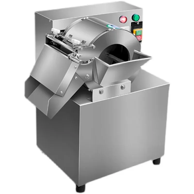 Fully automatic silk chives canteen dicing machine potato radish cutting machine