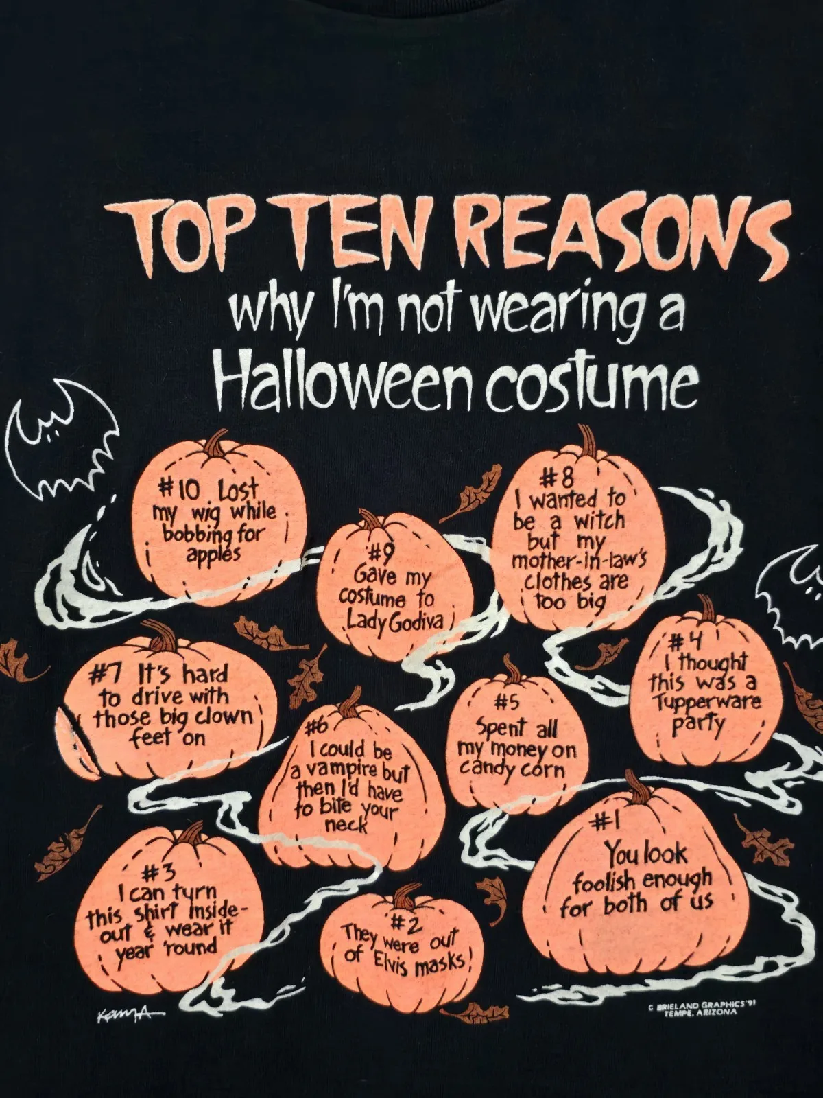 تي شيرت عتيق من التسعينيات يتوهج في الظلام للهالوين بغرزة واحدة مقاس كبير كبير الحجم زي حفلة مخيف خدعة أو علاج #5