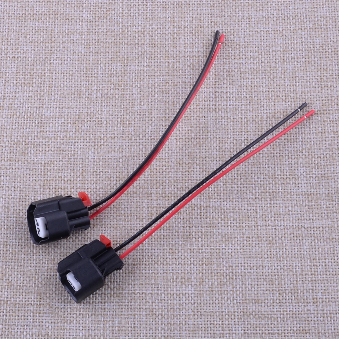 2pcs Car Fuel Injector Connector Wiring Harness Plug Fit for Jeep Wrangler Dodge Dakota Ram 1500 2500 Chrysler 300 5183448AA