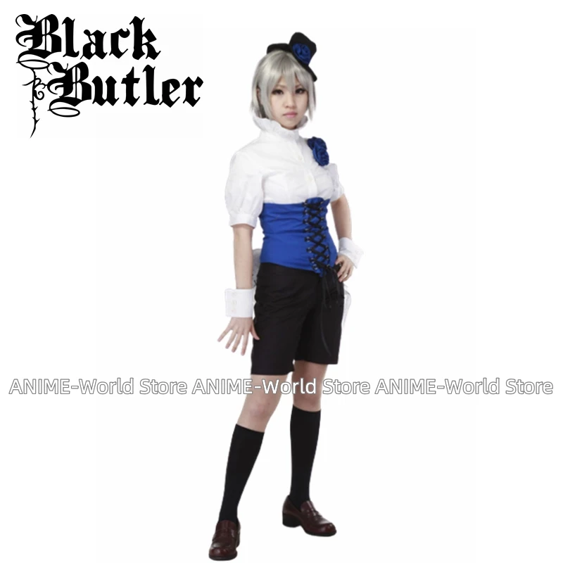 Black Butler Kuroshitsuji Ciel Phantomhive Circus Uniform Outfit Cusomize For Women Carniva Halloween Party Cosplay Costumes