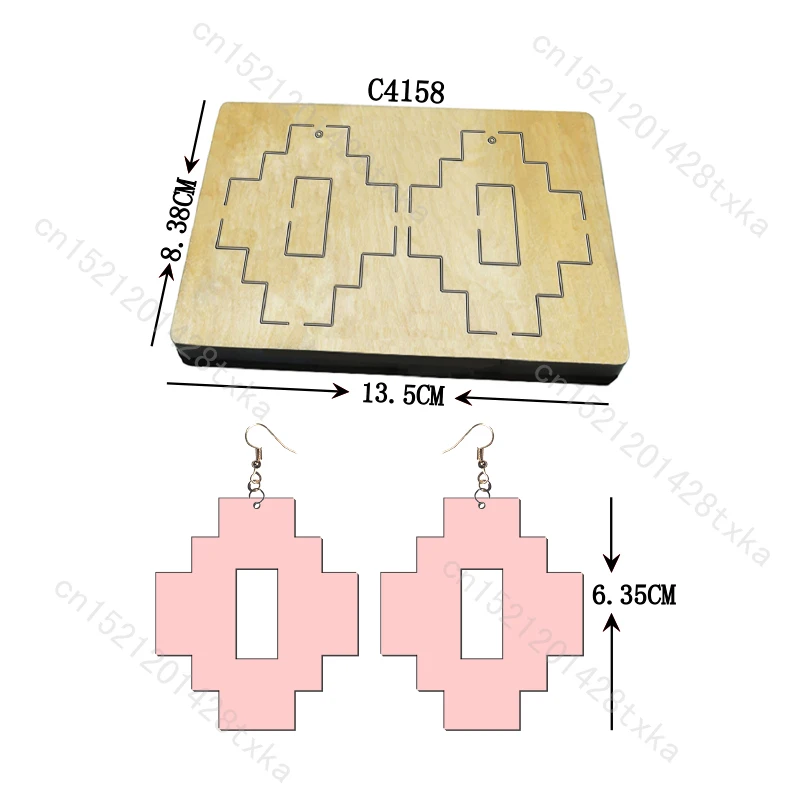 

New earrings Wooden Dies Cutting Die Scrapbooking C4158 Multiple style