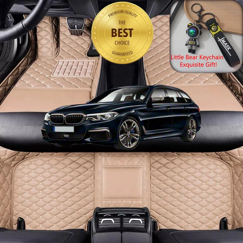Customized Fit for BMW 5 Series Tourer 2000-2025 Car Floor Mats Luxury Car Accessories Auto Carpet Mats Left/Right-hand Drive