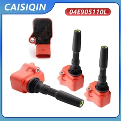 1PCS NEW GENUINE Ignition Coil  04E 905 110 B 04E905110L For VW Golf Jetta Polo 6R AUDI A1 A3 Q3 Skoda Seat PASSAT Variant