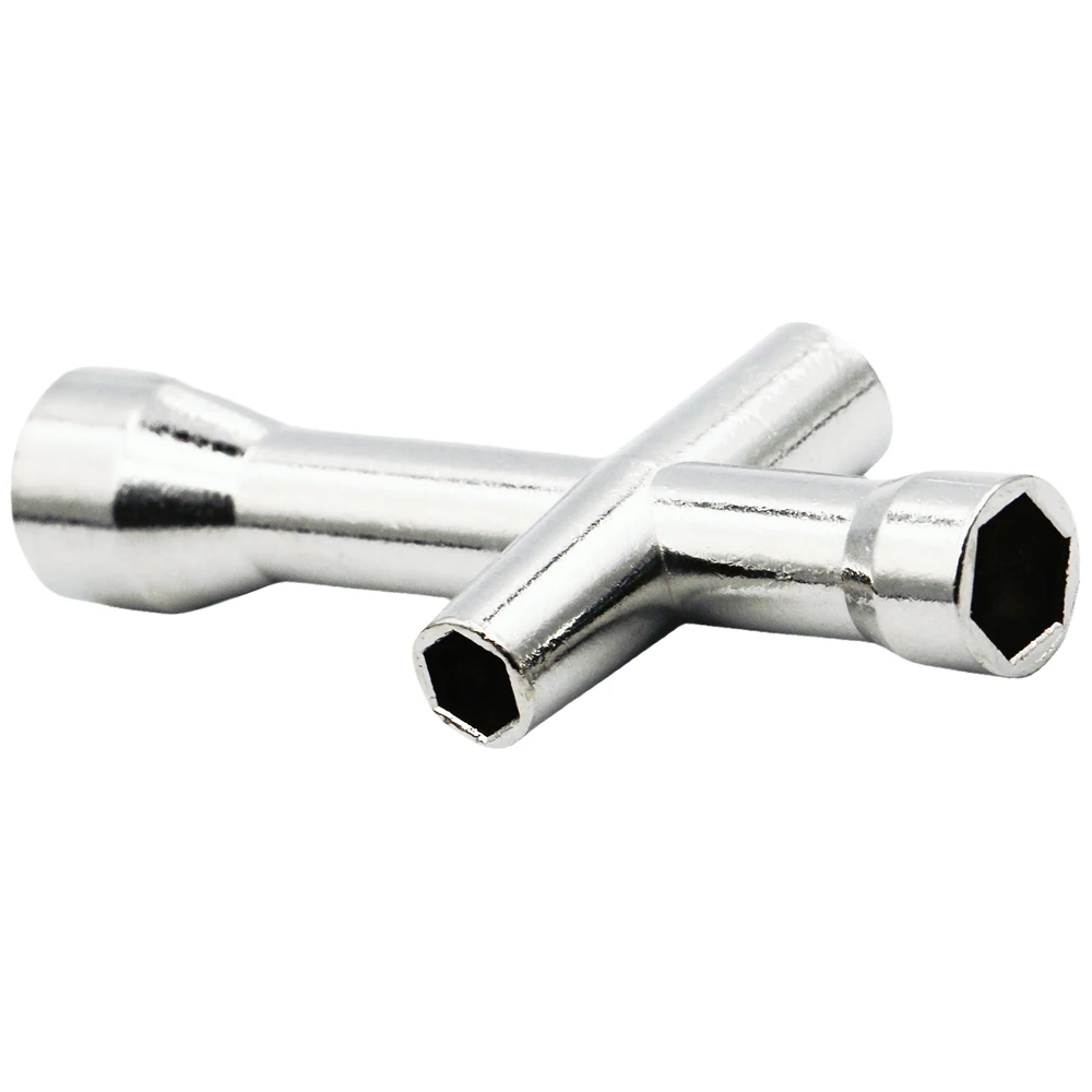 3PCS M2 M2.5 M3 M4 Sliver Alloy Steel Mini Cross Wrench Socket Spanner for RC Model  Robot Specific