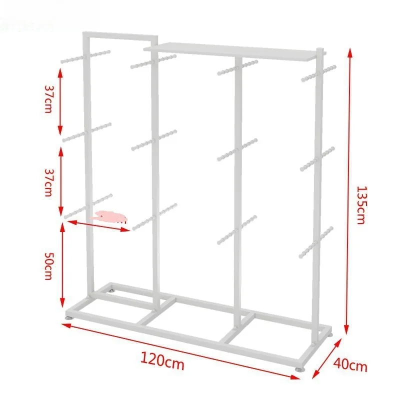 Underwear island  underwear display shelf bra hanging rack underwear store nano gold shelf shorts display shelf