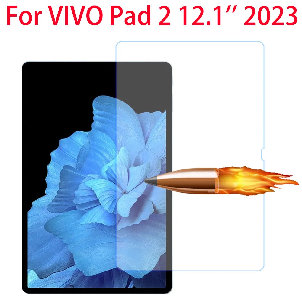 

HD Tempered Glass Screen Protector For VIVO Pad 2 12.1 inch 2023 Glass Protector Protective Film For VIVO Pad 2 12.1