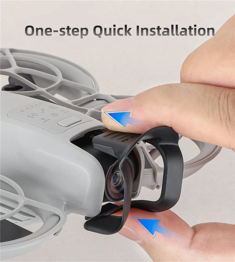 غطاء للعدسات ل DJI NEO عدسة هود ظلة الغطاء الواقي المضادة للوهج كاميرا ذات محورين الحرس ل DJI NEO ملحقات طائرة بدون طيار