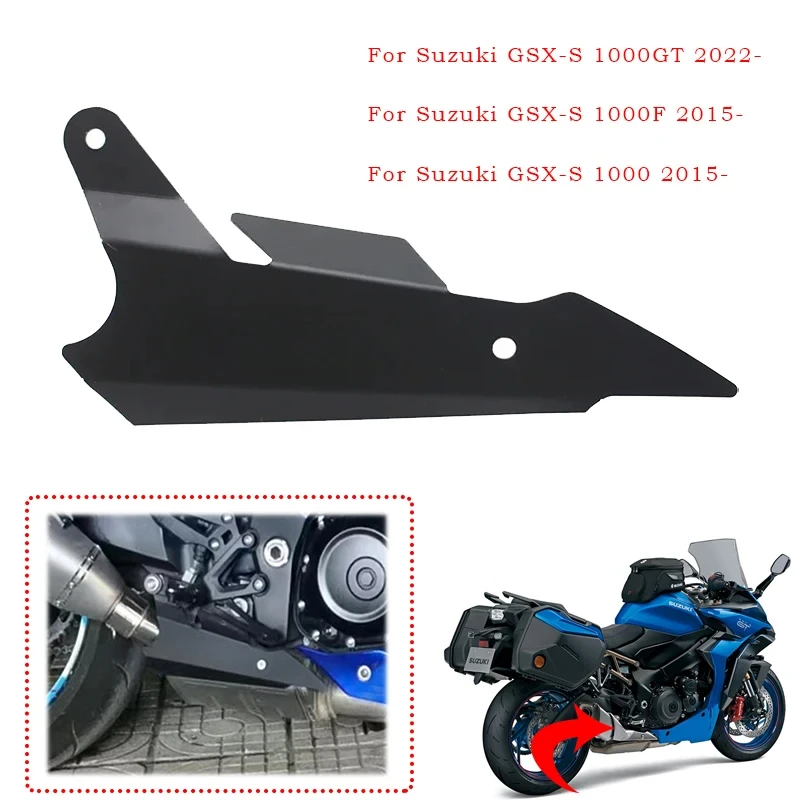 

Motorcycle Accessories Exhaust Pipe Protector Heat Shield Anti-scalding Cover Fit For Suzuki GSX-S1000GT GSX-S1000 GSX-S1000F