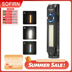 Sofirn IF23 PRO RGB Flashlight 21700 USB Rechargeable Torch XHP70B 5000lm Powerful LED Powerbunk Lamp with Magnetic IP66