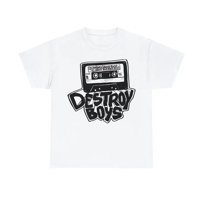 Destroy Boys T Shirt Bay Area Punk Alexia Roditis Violet Mayugba Grumpster Slutever Dazey and the Scouts Unisex Heavy Cotton T-S